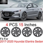 4 Pcs Inches Hubcaps For 2017-2020 Hyundai Elantra Sedan Wheel Rim Covers R15. Fixed Price $43.99.