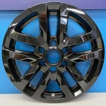 One Single 2019-2022 Chevrolet Silverado 1500 8019-GB 18" Gloss Black Wheel Skin. Fixed Price $37.99.