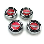 New Set 4 Torino Fairlane Falcon Comet Magnum 500 Red Ford Crest Wheel Caps. Fixed Price $198.95.