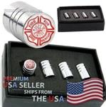 And Rescue Firefighter Logo Valve Stem Caps Tire Wheels Car Fireman Usa. Fixed Price $35.97.
