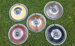 Set Of 1975-1979 Amc Color Wheel Covers Concord Pacer Gremlin 1976 1977 1978 4. Fixed Price $79.00.
