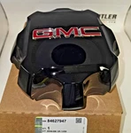Genuine Front And Rear Wheel Trim Cap Black Gmc 84627947. Fixed Price $53.95.