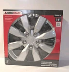 Autocraft AC239 16" Automotive Plastic Press Push On Wheel Covers Rims 4-PACK. Fixed Price $59.99.