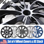 13"14"15"16"17" 4PCS Wheel Covers Full Snap On Hubcaps For Tire & Steel. Fixed Price $55.99.