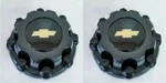 2PCS New 2000-08 Chevy 2500 Truck Van 16" Lugs Black Wheel Center Cap Set. Fixed Price $40.00.