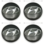 Center Caps Hubcap Oem Hyundai Sante Fe Sonata Tuscon Wheel 52960-3S120 Charcoal. Fixed Price $29.15.