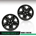 2PCS Fit For 2006-2012 Toyota RAV4 5-SPOKE 17 Wheel Black Skin Hub Cap Covers. Fixed Price $48.39.