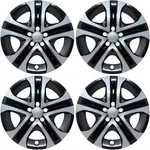 Hubcap Replacement For Toyota RAV4 2013-2018, 17-INCH Wheel Set, Silver Black. Fixed Price $112.75.