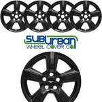 2015-2019 Ford Mustang V6 Fastback # IMP408BLK 17" Gloss Black Wheel Skins SET/4. Fixed Price $89.99.