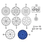 For Toyota Corolla 2005-2008 42621AB110 Wheel Cover. Fixed Price $123.30.