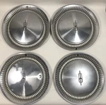 Set Of Vintage Oem 1974-76 Oldsmobile Delta 88 Hubcaps 415121. Fixed Price $79.00.
