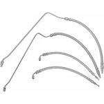 9B-104A Upgraded Hydraulic Ram Cylinder Hose Kit For Mercruiser Alpha Bravo 4PCS. Fixed Price $74.99.