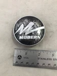Modern Custom Wheel Rim Black Hubcap Cover Center 10878 1242100M. Fixed Price $15.00.