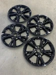 Pacrim 17" Gloss Black Wheel Skins For Chevy Equinox (2016-2017) Abs Set Of 4. Fixed Price $75.00.