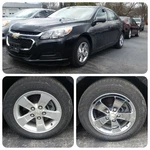2013-2016 Chevrolet Malibu 1LT 16" Chrome Wheel Skins Hubcaps SET/4 IMP-397X. Fixed Price $212.50.