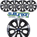 Fits 2023-2025 Ford Escape Active 17" Gloss Black Wheel Skins # IMP-526XCB Set. Fixed Price $124.99.