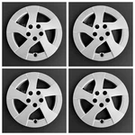 New Wheel Covers Hubcaps Fits 2010 2014 Toyota Prius 15" Silver Set Of. Fixed Price $48.00.