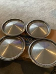 1957 Plymouth Hubcap Single Mopar Oem Suits 14" Rim Nice And Clean (set 4). Fixed Price $75.08.