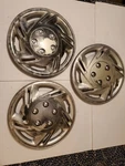 Lot Of 3) Tuningpros WC-14-9602-S 14" Snapon Wheel Cover Hubcaps. Fixed Price $17.66.