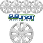 2012-2015 Toyota Yaris Style # 509-15S 15" Replacement Hubcaps Low Cost SET/4. Fixed Price $59.99.