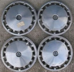 Oem Volkswagen Vw Rabbit, Jetta, Golf, Dasher, Scirocco, Pickup, Hubcaps 13". Fixed Price $69.99.