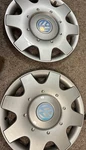 2- Wheel Cover Hubcap 16" 8 Spoke Type Fits 99-02 Jetta. Fixed Price $34.95.