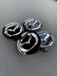 Mazda 4X Black 56MM/2.20IN Wheel Center Caps 3/5/6, Miata, Rx 8, CX3/5/7/9. Fixed Price $26.49.