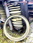 Flat Fender Dodge Power Wagon 1946-68 M37 1950-68 Nos Wheel Split Ring 6.50-16". Fixed Price $75.00.