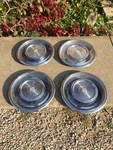 15" 1968 Cadillac Hubcaps Wheel Covers. Fixed Price $135.00.