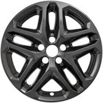 One Single 2013-2016 Ford Fusion Se # IMP-372BLKN 17" Gloss Black Wheel Skin New. Fixed Price $21.25.