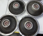 Ford 1969 Galaxie Ltd 15 Turbine Hubcaps Wheel Covers C9AA-1130A Set Of 4. Fixed Price $115.00.