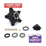 Winters 3754-8208H-8254-1TON, One Black Aluminum Hub Kit Wide Rear 1-TON Coate. Fixed Price $484.24.