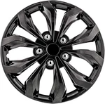 Universal Hubcap Wheel Covers 16" Spyder Performance Gunmetal Grey Abs Set Of 4. Fixed Price $68.39.
