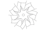 Genuine Mazda Wheel Cover BJS7-37-170A. Fixed Price $44.85.