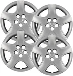 Premium Quality 16" Silver Hubcaps/wheel Covers Fits 2003 Hubcaps,. Fixed Price $109.16.