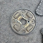 Suzuki Quadrunner Lt 125 Rear Wheel Sprocket Plate Left 64512-24300 1983-1987. Fixed Price $20.00.