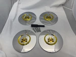4 Pack Vogue Wheel Center Cap With Security Screws Fits Corona Rio Octavo. Fixed Price $129.95.