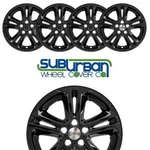 2016-2018 Chevrolet Cruze # IMP-412BLKN 16" Gloss Black Wheel Skins New SET/4. Fixed Price $94.99.