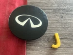#j 1) Infiniti Q45 Bbs Oem Black Center Cap 09.24.036. Fixed Price $38.95.