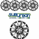 2017-2019 Cadillac XT5 # 8017-CGB 18" Wheel Black & Chrome Skins New SET/4. Fixed Price $159.99.
