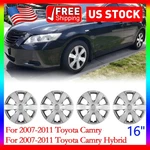 For 2007-2011 Toyota Camry 16" Set Of 4 Wheel Covers Full Rim Snap On Hubcaps Us. Fixed Price $49.99.