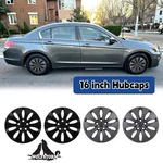 16 4PCS Skins Bolt-on 2008-2012 Honda Accord Sedan Steel Hubcaps. Fixed Price $52.99.