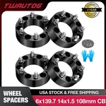 1"/1.25"/1.5"/2" 6X5.5 Wheel Spacers For Chevy Silverado 1500 Tahoe/gmc/cadilac. Fixed Price $67.99.