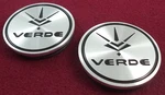 Verde Wheels Silver 'large Version' Custom Center Caps Set Of # C214-1. Fixed Price $79.33.