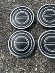 Factory 1983 Ford Mustang Center 14 Inch Wire Spoke Hubcaps. Fixed Price $39.60.