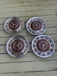 Mercedes Brown Wheel Covers W114 W115 W108 W123 R107. Fixed Price $450.00.