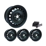 Set Of 18" Black Steel Wheel Rims 5X114.3 Fits Toyota RAV4, RTX14 5LUG. Fixed Price $634.46.