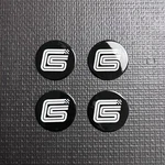 Carrol Shelby Wheel Center Cap Covers Set Ford Mustang Super Snake Cobra 2.5". Fixed Price $149.00.