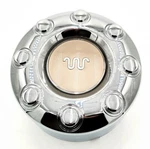 Oem 2011-2015 King Ranch Chrome And Beige Rear 8 Lug Center Cap- BC34-1A096-ADA. Fixed Price $107.99.