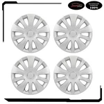 Set Of 4 16" Wheel Hub Caps Silver Snap On For R16 Tire & Rim Covers Kit. Fixed Price $46.26.